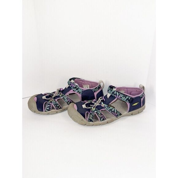 KEEN Waterproof Seacamp II CNX Washable Swim Outdoor Shoes Sandals Youth 5 Kids - Picture 2 of 16